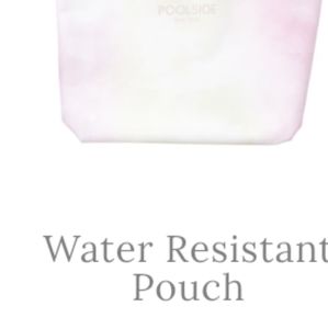 Brand New Poolside Water resistant pouch